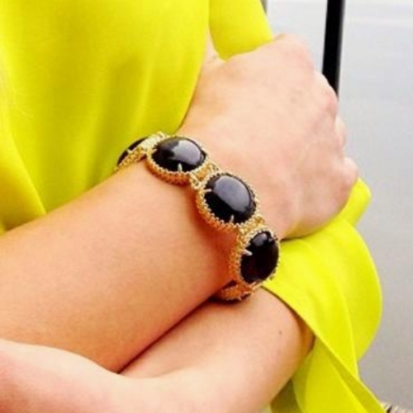 Kendra Scott Jewelry - Kendra Scott Ailee Link Bracelet - Black Cat's Eye